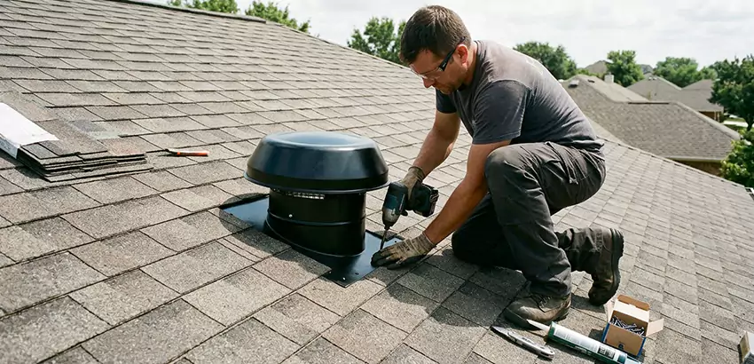 Roof Vent Fan Installation in Pasco