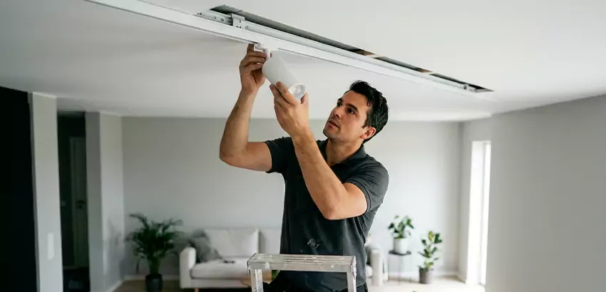 Recessed Track Lighting Installation in Pasco